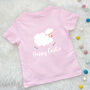 Little Lamb Kids/Baby Easter T Shirt, thumbnail 2 of 3