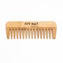 Ivy Nat Wooden Beard Comb With Gift Bag – Premium Grooming Accessory For Men, thumbnail 1 of 3