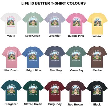 Wildflower Life Is Better T Shirt, 4 of 12