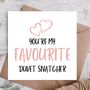 Funny Anniversary Card For Husband / Wife | Cute Card, thumbnail 1 of 3