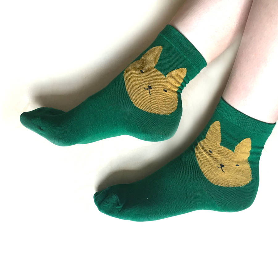 Bunny Socks By Nicola Rowlands