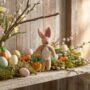 Handmade Felt Rory The Rabbit Hanging Easter Decoration, thumbnail 3 of 3