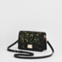 Black Embroidered Crossbody Bag, thumbnail 5 of 6