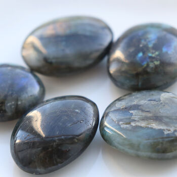 Labradorite Pocket Crystal With Gift Bag And Info Card, 7 of 7