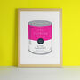 Family Personalised Print Gift Soup Pop Art, thumbnail 2 of 6