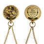 Personalised 22nd Anniversary Brass Sundial Compass, thumbnail 1 of 12