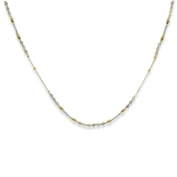 Horus Gold Plated Gemstone Necklace, 8 of 10