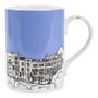'Sion Hill' Bristol Blue Bone China Mug, thumbnail 4 of 4