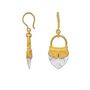Spirit Of Harmony Earrings Gold, thumbnail 5 of 9
