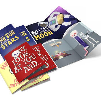 'Jaw Drop' Screaming, Shaking, Light Up Funny Valentine Card, 11 of 11