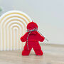 Red Gingerbread Candle Festive Christmas Decoration, thumbnail 5 of 7