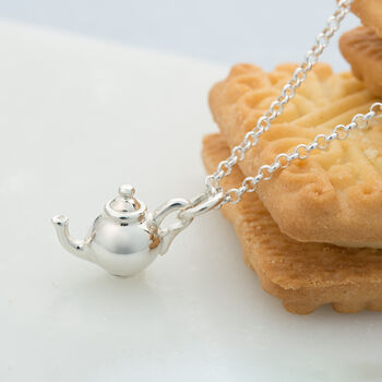 Selection Of Sterling Silver Teatime Charms, 4 of 7