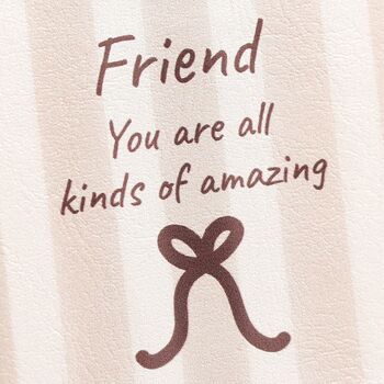 Striped Friend Compact Mirror, 2 of 2