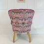 Statement Chair In Morris And Co Strawberry Thief, thumbnail 5 of 5