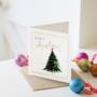 Christmas Tree With Gold Foil Cards, thumbnail 1 of 4