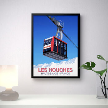 Les Houches Ski Resort Poster, 3 of 6