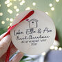New Home House Wooden Christmas Decoration, thumbnail 4 of 6