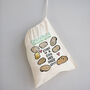 Personalised Reusable Cotton Produce Bag, thumbnail 4 of 10