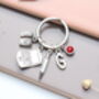 Personalised Writers Keyring Authors Gift, Graduation Gift, thumbnail 2 of 9