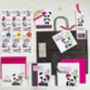 Personalised Panda Gift Bag Bundle, thumbnail 2 of 2