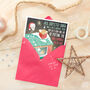 Ring Doorbell Funny Christmas Santa Poem Greeting Card, thumbnail 3 of 4