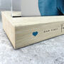 Personalised 'Our First…' Wooden Base 6x4' Photo Frame, thumbnail 4 of 11