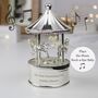 Personalised Musical Carousel Keepsake, thumbnail 1 of 2