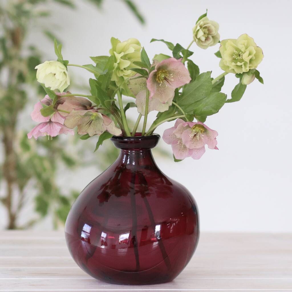 Recycled Glass Vase By Ibbi Direct Ltd Notonthehighstreet Com   Original Recycled Glass Vase 