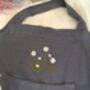 Hand Embroidered Linen Apron, thumbnail 5 of 6