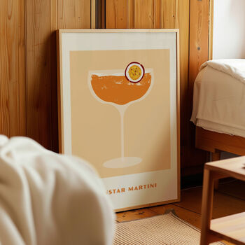 Pornstar Martini Print, Cocktail Print, 2 of 9
