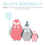 Happy Birthday Family Personalised Greeting Card, thumbnail 3 of 5