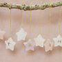 Personalised Crystal Star Christmas Decorations, thumbnail 3 of 12