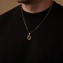 Large Letter Pendant, Initials Pendant For Men And Women, thumbnail 5 of 10