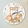 Zoo Themed Child Clock, thumbnail 2 of 5