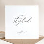 To My Stepddad On My Wedding Day Card, thumbnail 1 of 4