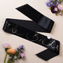 'The Bride' Gold Foil Hand Lettered Hen Party Sash, thumbnail 1 of 3