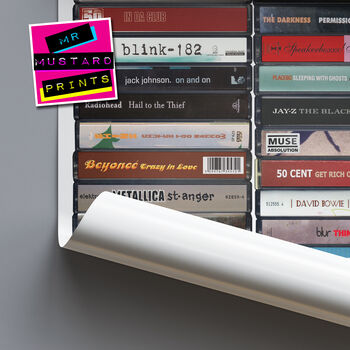 23rd Birthday 2003 Music Print Personalised Gift, 8 of 9