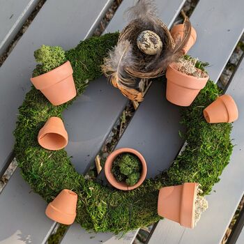Terracotta Pot Wreath Kit, 6 of 6
