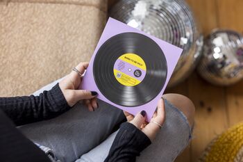 'Born To Be Wild' Vinyl Card, 3 of 3