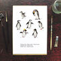 Waddle Of Penguins Art Print, thumbnail 2 of 8