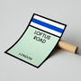 Loftus Road Monopoly Qpr Football Print, thumbnail 2 of 2