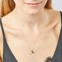 Personalised 9ct Gold London Topaz Necklace December Birthstone, thumbnail 2 of 11
