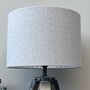 Linen Willow Bough Double Sided Lampshade, thumbnail 6 of 10