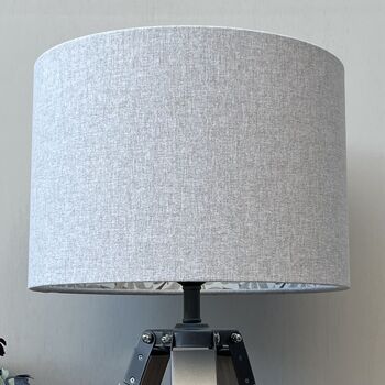 Linen Willow Bough Double Sided Lampshade, 6 of 10