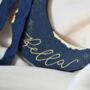 Personalised Star Or Moon Christmas Name Ornament, thumbnail 4 of 7