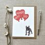 Personalised French Bulldog Mother's Day Card, thumbnail 1 of 2