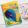 Cute Whale Birthday Card, thumbnail 2 of 2