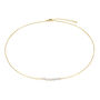 18ct Gold Plated Pearl Bead Necklace, thumbnail 3 of 4