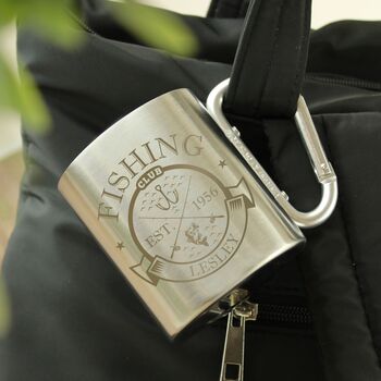 Personalised Stainless Steel Fishing Club Mug, 2 of 3