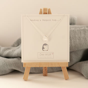 Penguin Sterling Silver Necklace, 6 of 12